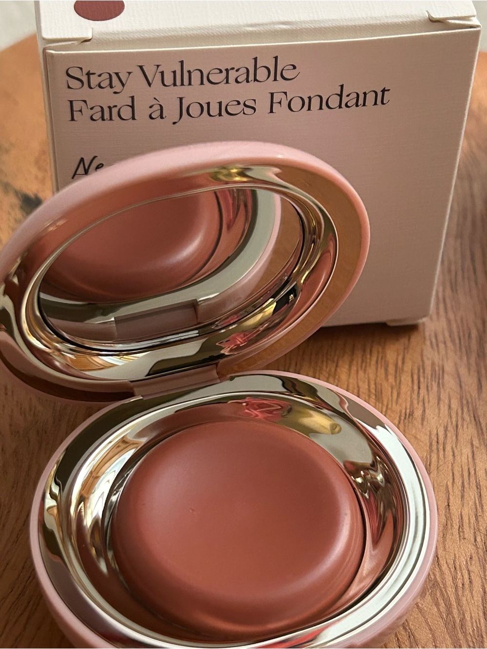 NIB★Rare Beauty Stay Vulnerable Melting Blush in Nearly Neutral
